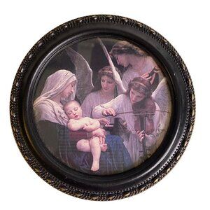 Angels Song Blk Rd Box Storage Trinket Box Photo Frame Decorative